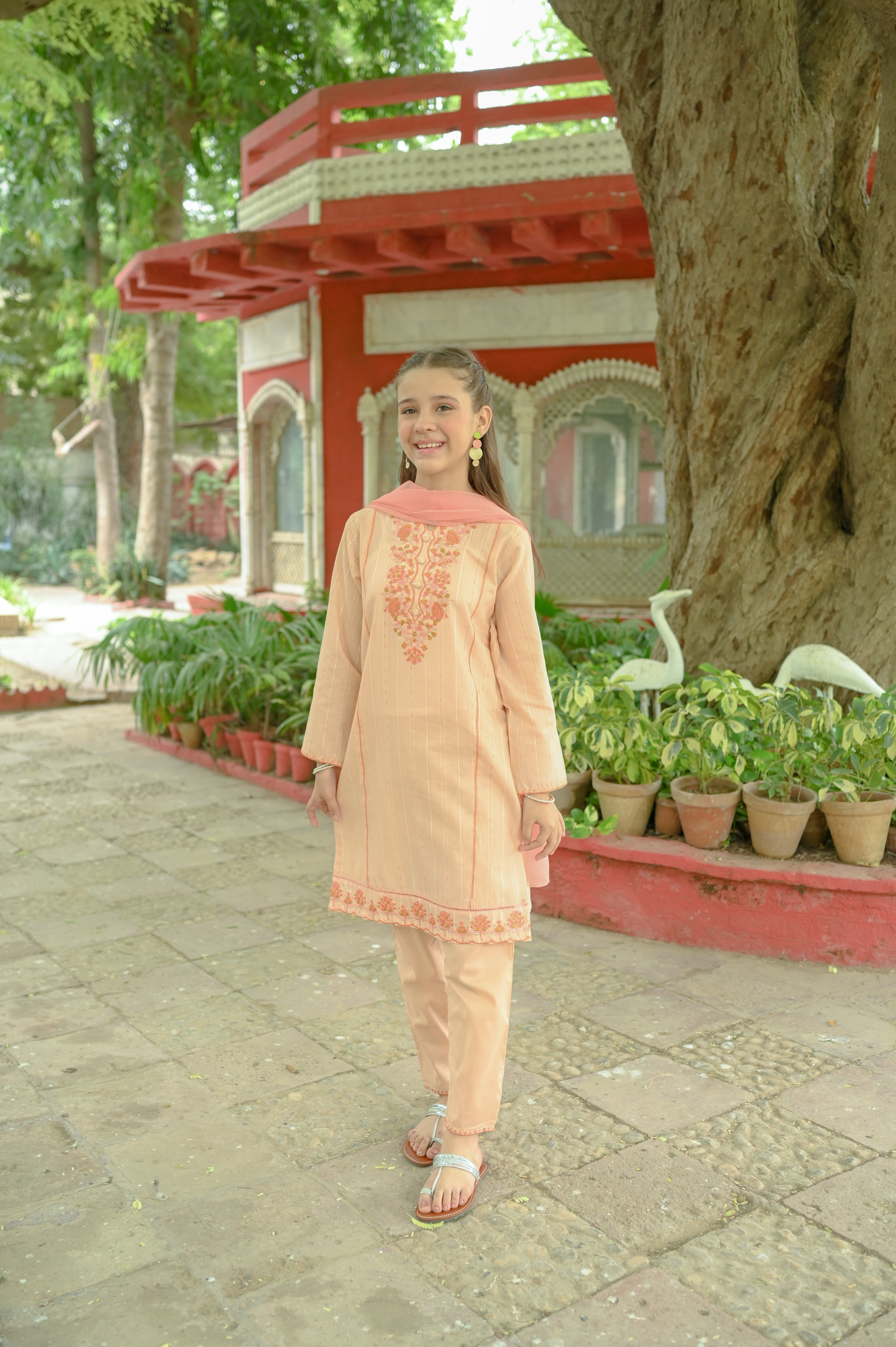 3 Piece - Embroidered Suit - 42404261