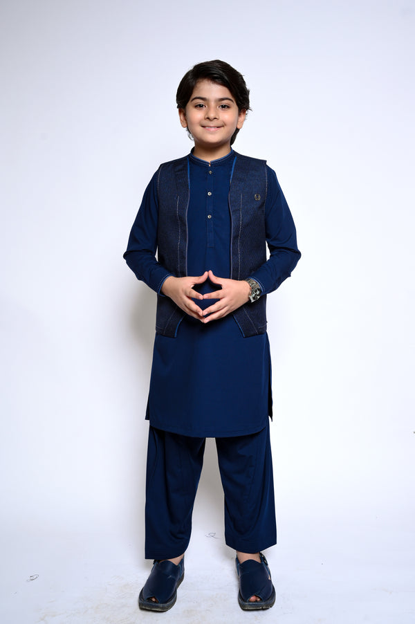 Boys Waist Coat Suit 4681