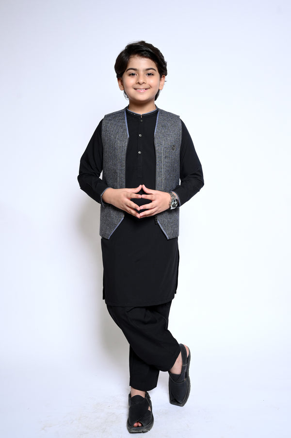 Boys Waist Coat Suit 4681