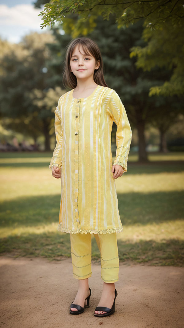 Cotton Designing 2Pc Suit 4690