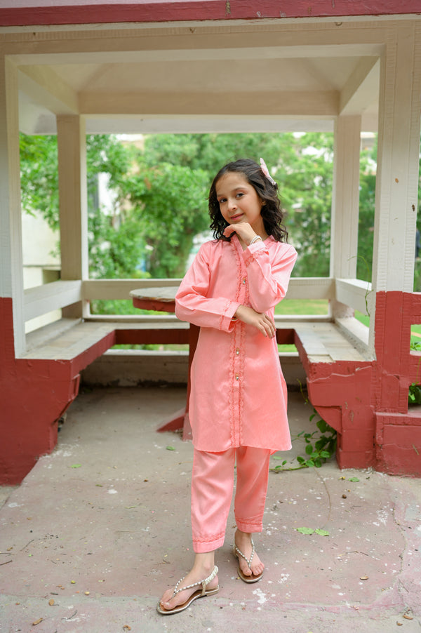 Jacquard Self Designing 2Pc Suit 4632